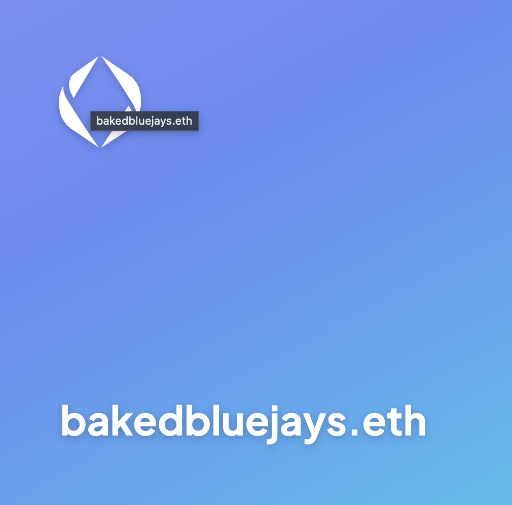 bakedbluejays's tweet image. gm and happy Saturday :) 

👇 Saturday morning routine👇
1. wake n bake 
2. morning coffee
3. purchase bakedbluejays.eth @ensdomains before @danielgothits buys it and re-sells it for 420 eth 😂