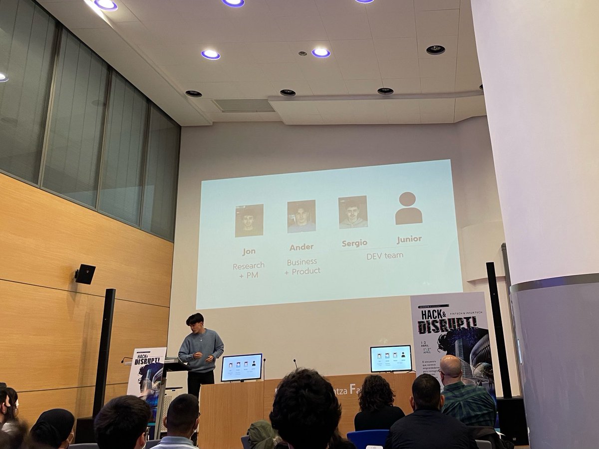 BbfFintech's tweet photo. 🚀Empiezan a compartir las soluciones después de 24 horas ideando y diseñando 🙌🎁 

Gracias a ⁦⁦@Kutxabank⁩ , ⁦@BBK_eus⁩ , ⁦@FHaratago⁩ , ⁦@bilbao_udala⁩ , ⁦@GrupoBME⁩ , ⁦@BizkaiaEmprende⁩ y ⁦@MUnibertsitatea⁩ https://t.co/EKR0IbFSaD
