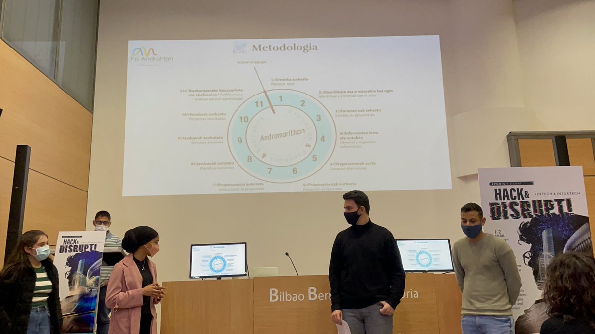 🚀Empiezan a compartir las soluciones después de 24 horas ideando y diseñando 🙌🎁 

Gracias a ⁦⁦<a href="/Kutxabank/">Kutxabank</a>⁩ , ⁦<a href="/BBK_eus/">BBK Fundación Bancaria</a>⁩ , ⁦<a href="/FHaratago/">Finantzaz Haratago (PERFIL INACTIVO)</a>⁩ , ⁦<a href="/bilbao_udala/">Bilbao [Udala - Ayuntamiento]</a>⁩ , ⁦@GrupoBME⁩ , ⁦<a href="/BizkaiaEmprende/">BizkaiaEmprende</a>⁩ y ⁦<a href="/MUnibertsitatea/">Mondragon Unibertsitatea</a>⁩