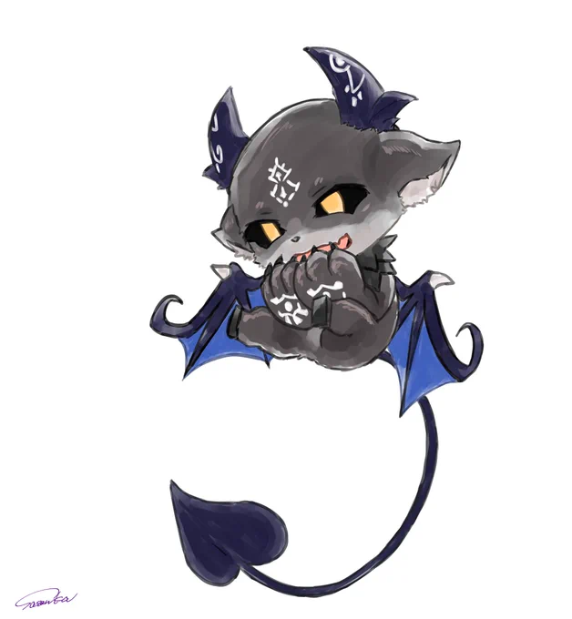 #でびるさまにささげるえ#でびでび・でびる デジタルで初めてのでびる。 