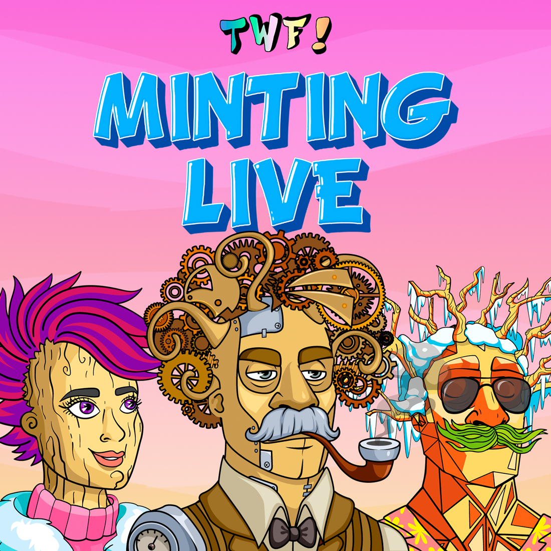 TWF_NFT's tweet photo. The TWF! Public sale day is here!
#Minting Live Today at 6pm GMT

✨Official site to mint: https://t.co/95YDfYq6Lt
✅Price: 0.069 ETH

Reveal for Legendary TWF today + daily burn starts with the first 222 non-minted #NFTs: ↓ the supply!🔥

#MintOfTheDay #NFTCommunity #NFTdrop https://t.co/cWNJtYdh0g