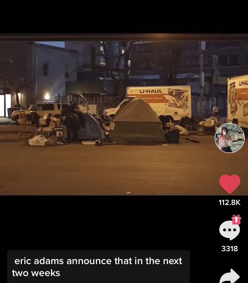 lysa_davis's tweet photo. @ericadamsfornyc YOU should be ashamed of yourself!This is the worst form of abuse I’ve seen.Stealing the homes of he homeless without of a solution?So where should they go now?You should be RECALLED! #housing @aoc #CostOfLivingCrisis #homelessness #NYC #aoc2 https://t.co/DP2llLPgE5