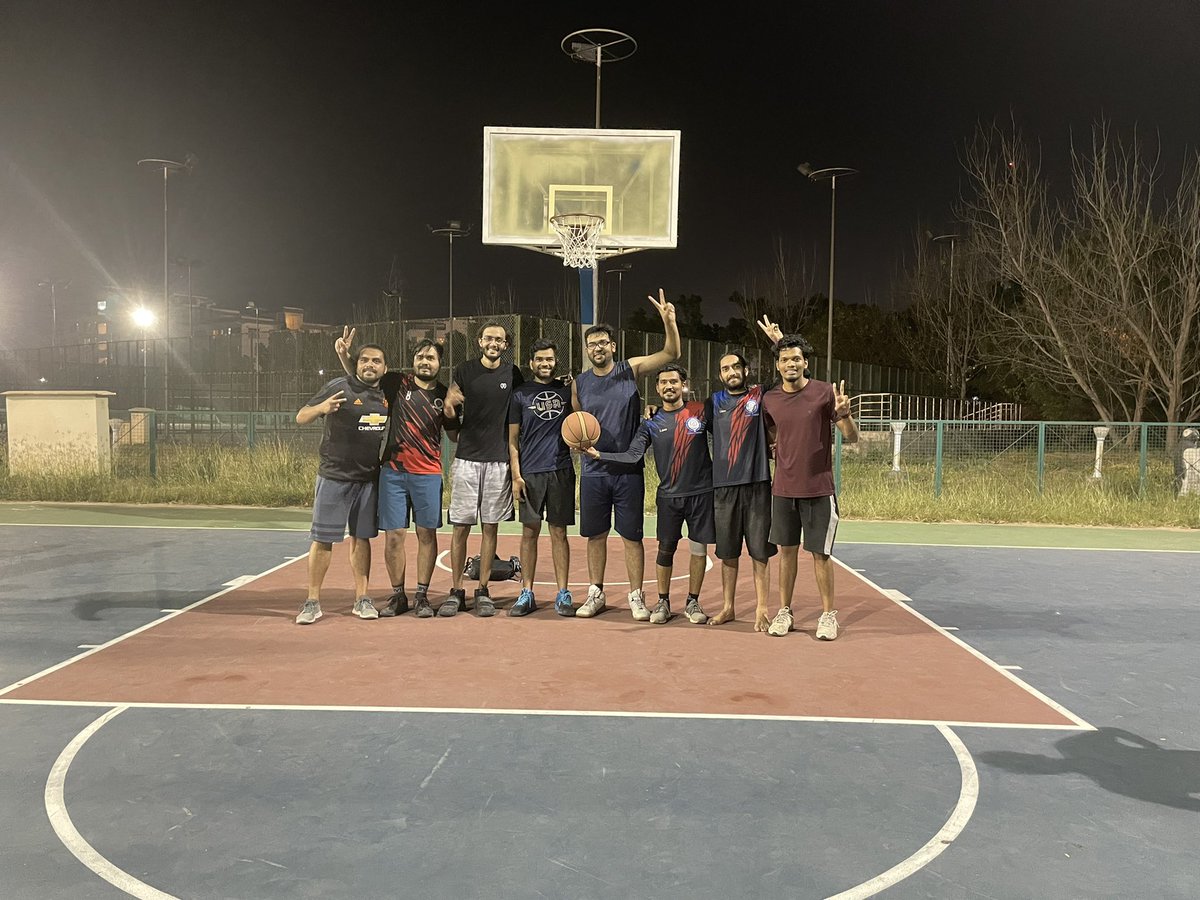 After 2 years, Back on court with bit of 🔥. 
Good 🏆 
#phdlife #phdvoice <a href="/IiserMohali/">IISER Mohali</a>