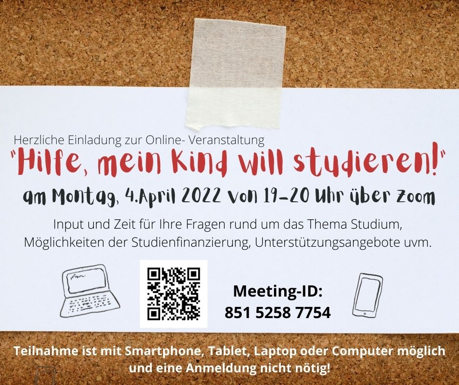 Nicht verpassen am Montag: Infoveranstaltung für interessierte Eltern! us02web.zoom.us/j/85152587754