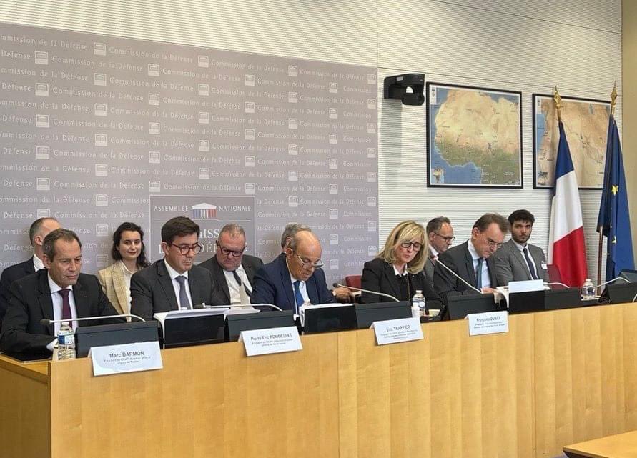 J_M_Jacques's tweet photo. En @AN_Defense échanges avec le Conseil des Industries de Défense françaises (#CIDEF) sur les conséquences de la guerre en #Ukraine pour notre #BITD
Nous devons rester attentif à la situation pour maintenir notre #souveraineté industrielle et préserver les emplois et compétences https://t.co/WW5ULW91Fq