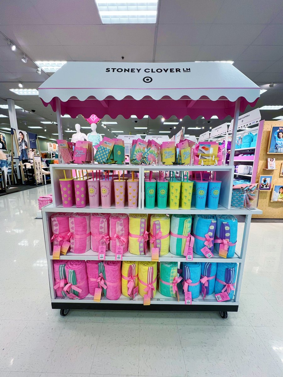 AbeFromTarget's tweet photo. Pastels in Paradise 🙂💖🌴

#StoneyCloverLanexTarget has arrived at 1895 and it’s giving Summer vibes! 

#Target #LTO #StoneyCloverLane https://t.co/jE3tZzg01N