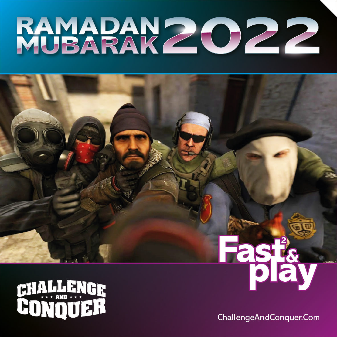 ChallengeAndCo2's tweet photo. “Fasting is a shield it will protect you from the hellfire and prevent you from sins.”
― Nabi Muhammad PBUH.

“When the month of Ramadan starts, the gates of heaven are opened and the gates of hell are closed and the devils are chained.”

https://t.co/Zcot3HhqHE
#eSports #Gaming https://t.co/a3uzXh4ebS