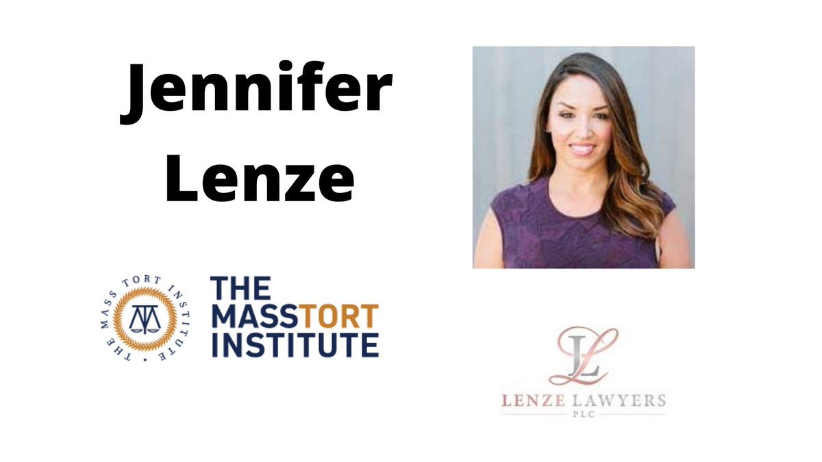 This week's #attorneyspotlight is on Jennifer Lenze of <a href="/LenzeLawyers/">Lenze Lawyers Law Firm</a>. Lenze is currently co-lead counsel in the Allergan Textured Breast Implant #MDL. She has previously held leadership positions in #Xarelto and #Paxil litigations. She is a graduate of <a href="/uofsandiego/">USD</a>. 

#womeninlaw