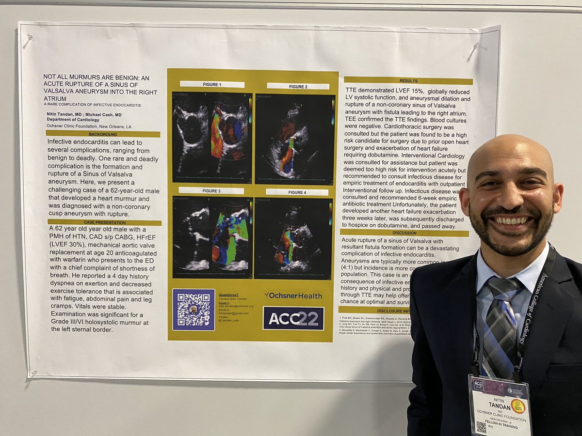 DanielPMorin's tweet photo. An excellent beginning to #ACC22 indeed for @OchsnerCardio @OchsnerEdu. Here are some action photos. https://t.co/9gm3Szprn9