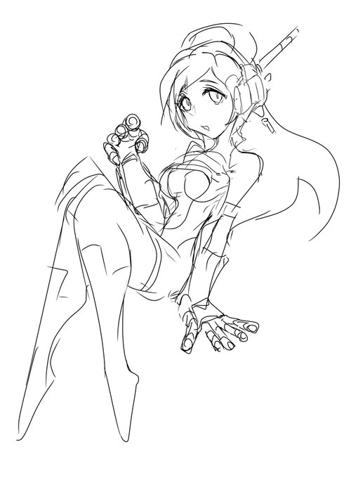 ジオング指が性癖な落書き。 