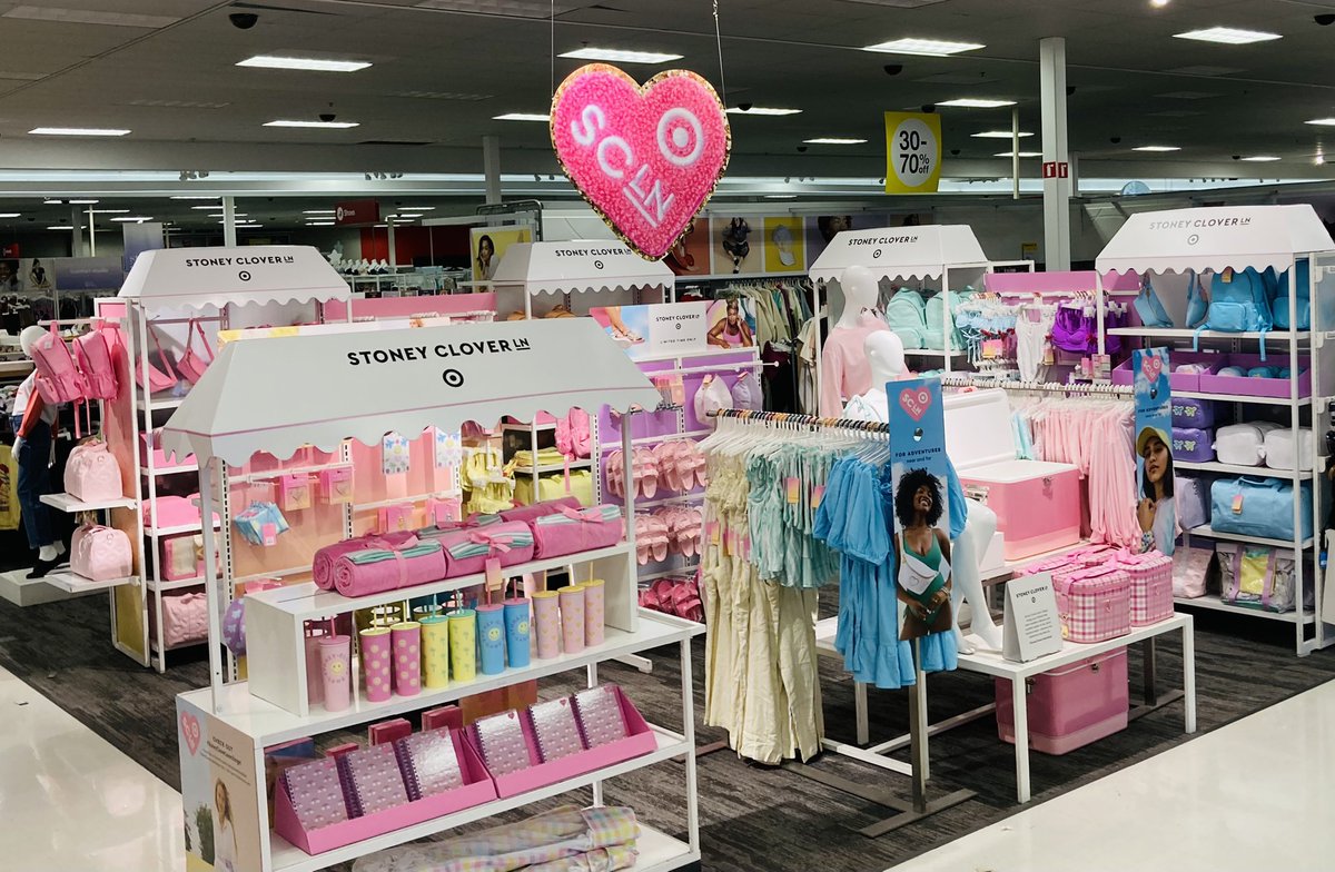 allydeetargetvm's tweet photo. Stoney Clover Ln Launch @Target today! Beautiful spring colors to brighten your day, come check us out @Target !!! Come in while it’s still here, limited time only! #springvibes #StoneyCloverLanexTarget #StoneyCloverLane https://t.co/GZaVYs0fCT