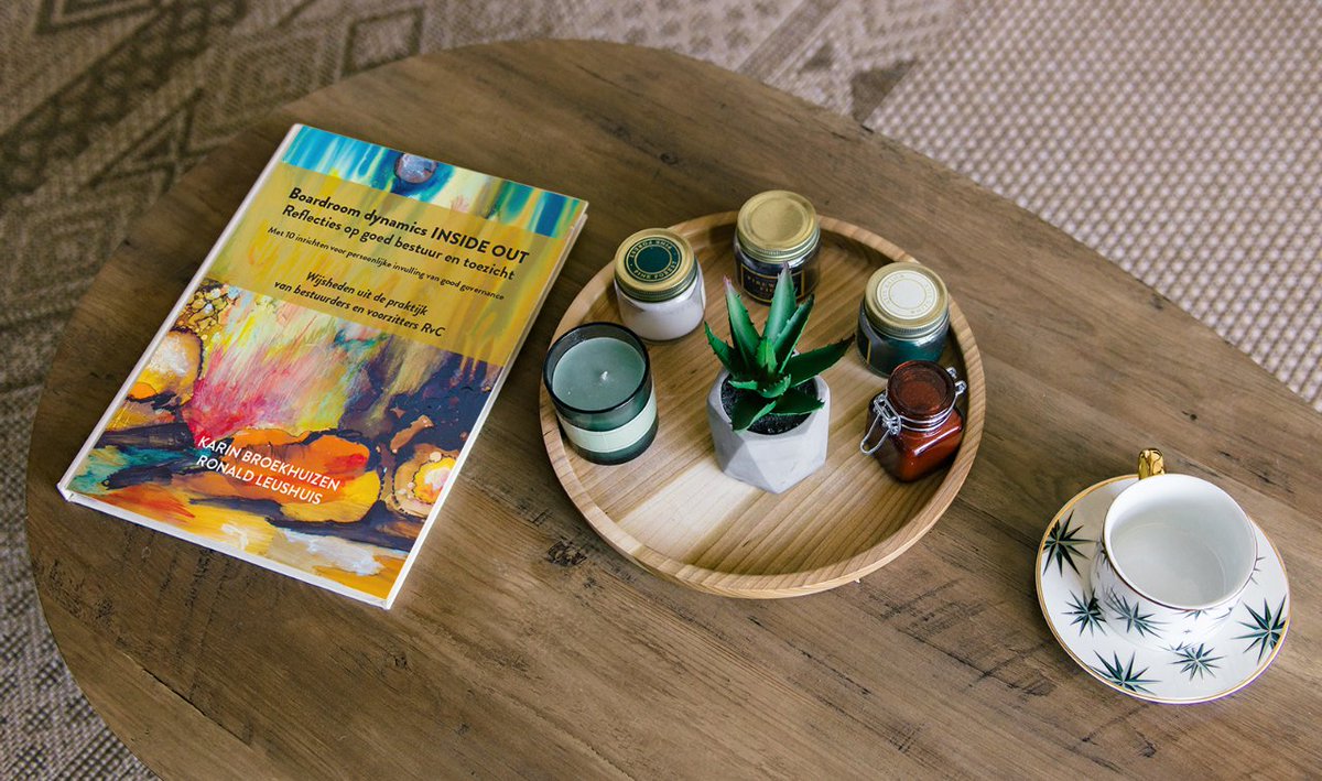 Vormgeving en productie boek en E-book, Boardroom Dynamics INSIDE OUT. Door en voor bestuurders en commissarissen. 

Ook benieuwd naar de inzichten en de gesprekken? Het boek Boardroom dynamics INSIDE OUT is gratis te downloaden op: hetgewetenvantoezicht.nl/e-book/
