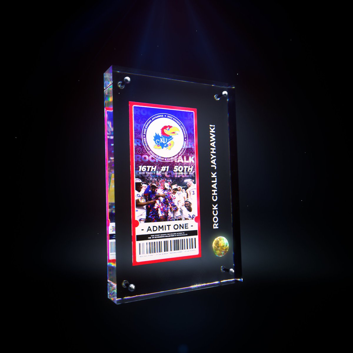 🚨NFT Giveaway🚨 

𝗝𝗮𝘆𝗵𝗮𝘄𝗸 𝗡𝗮𝘁𝗶𝗼𝗻, 𝘄𝗲 𝗮𝗿𝗲 𝗴𝗶𝘃𝗶𝗻𝗴 𝗮𝘄𝗮𝘆 𝟱 𝗠𝗼𝗺𝗲𝗻𝘁 #𝟬𝟭: 𝗧𝗶𝗰𝗸𝗲𝘁 𝗣𝘂𝗻𝗰𝗵𝗲𝗱 𝗡𝗙𝗧𝘀

𝗪𝗶𝗻𝗻𝗲𝗿𝘀 𝘄𝗶𝗹𝗹 𝗯𝗲 𝗮𝗻𝗻𝗼𝘂𝗻𝗰𝗲𝗱 𝘄𝗶𝘁𝗵𝗶𝗻 𝟮𝟰 𝗵𝗼𝘂𝗿𝘀!

𝗥𝗲𝘁𝘄𝗲𝗲𝘁, 𝗟𝗶𝗸𝗲, &amp; 𝗙𝗼𝗹𝗹𝗼𝘄 @RockChalkNFTs