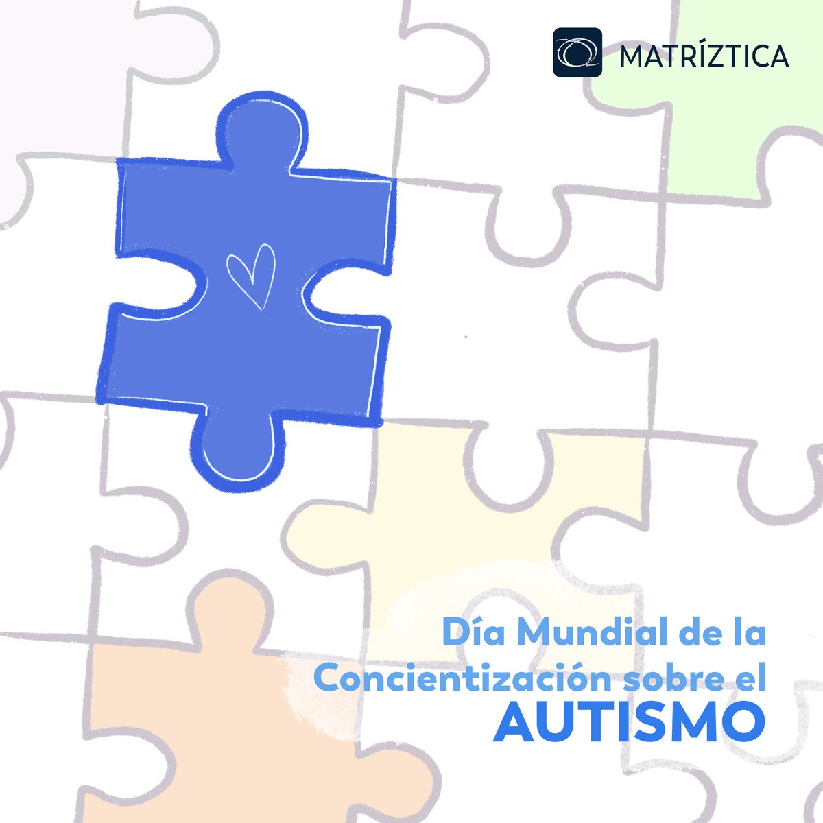 "No hay dos personas con TEA iguales, como tampoco hay dos personas iguales en el planeta, todos y todas somos individuos únicos e irrepetibles" 🧩

Lee la reflexión completa de nuestra Co-fundadora Ximena Dávila en el siguiente link: 👇comunidad.matriztica.org/?p=23940