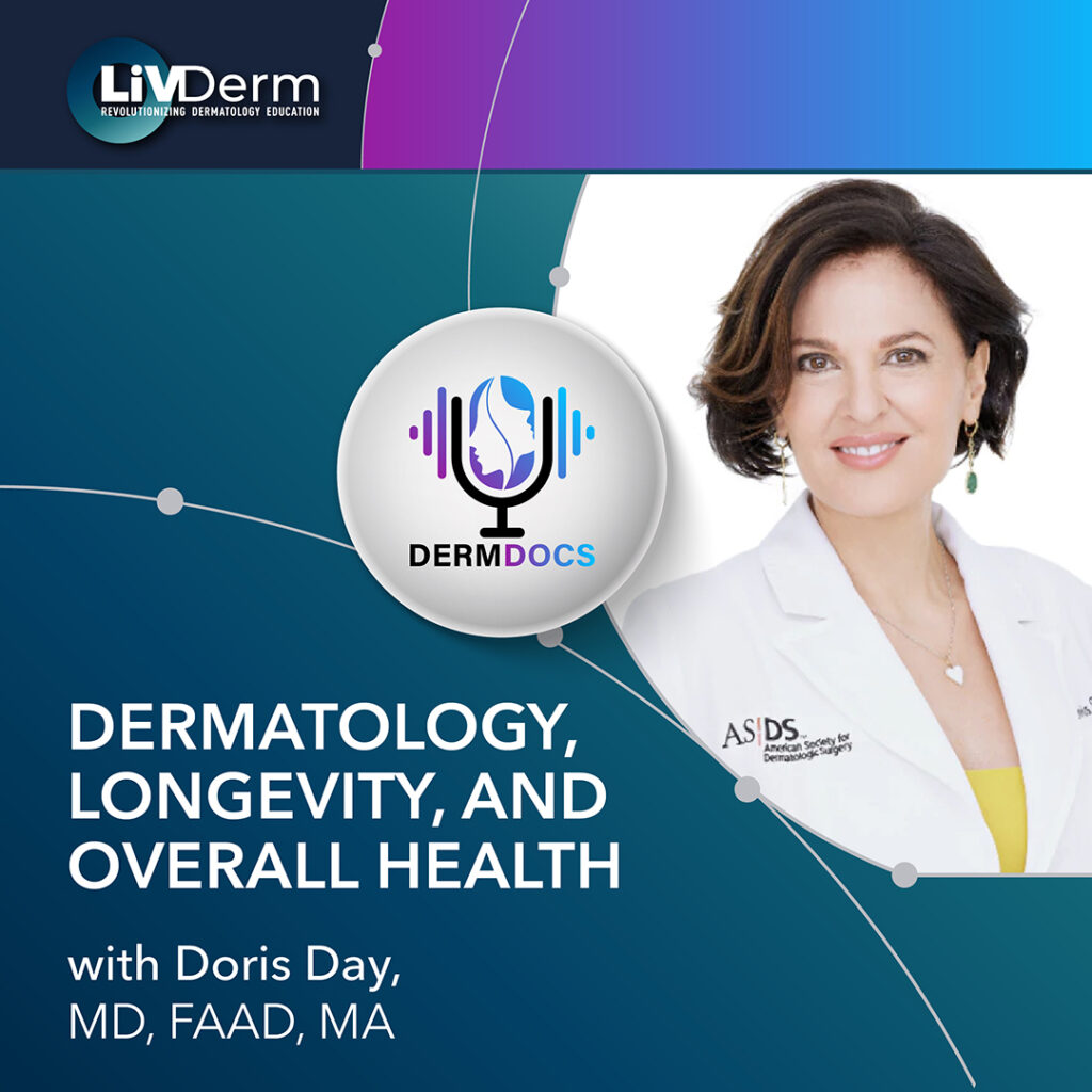 SBS_Derm's tweet photo. 🌴South Beach Symposium (#SBS) Planning Committee member @DrDorisDay shares her insights on the latest trends and new developments in dermatology in a brand new episode of #LiVDerm's #DermDocs podcast
Listen here: https://t.co/djB1baDJMf
#LiVDerm #Podcast #Dermatology https://t.co/Bi26c2s1IS
