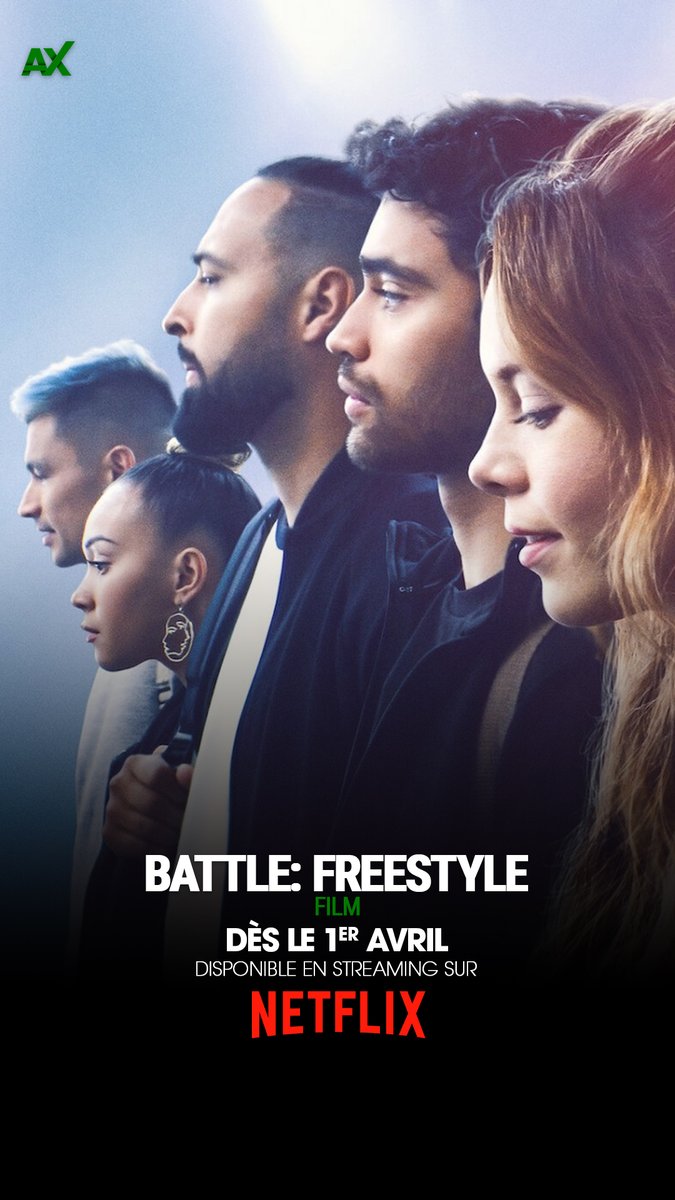 alxserix's tweet photo. Le film #BattleFreestyle est dès maintenant disponible en streaming sur @NetflixFR.
"Amalie est folle de joie lorsqu'elle apprend qu'elle part avec Mikael et leur troupe de danseurs concourir à Paris. Les retrouvailles avec sa mère vont tout compliquer."
#Netflix https://t.co/2sGfwdoDA1