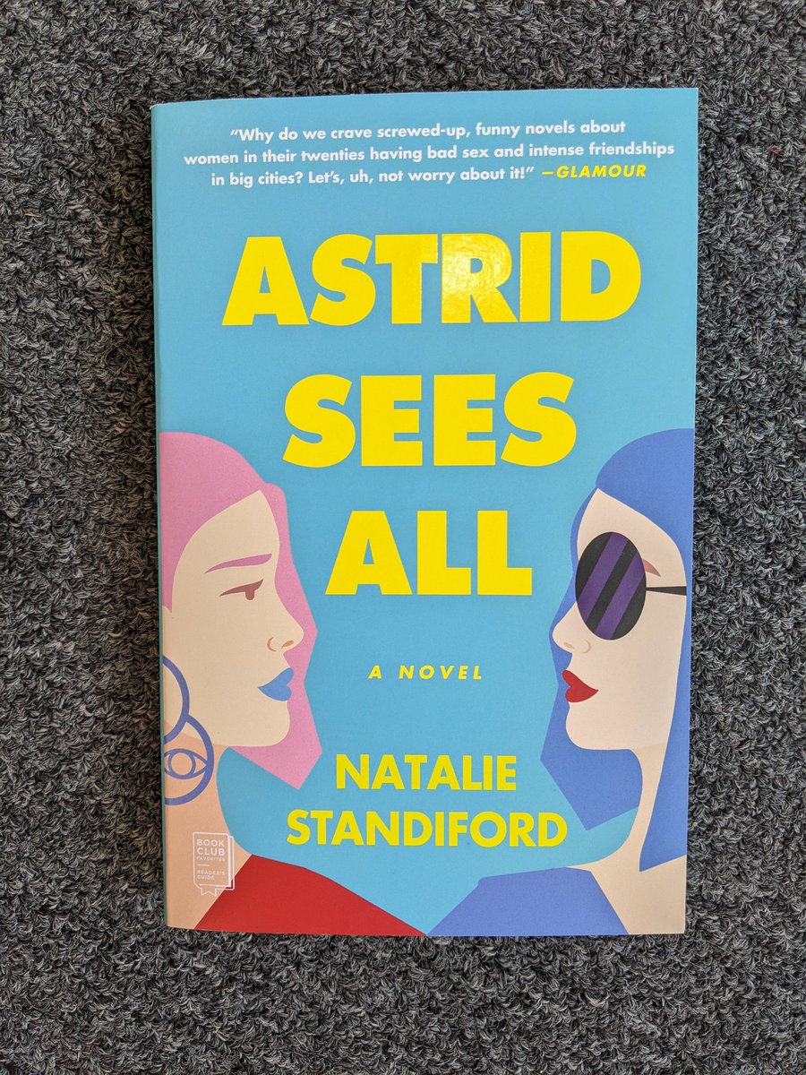 BrazosBookstore's tweet photo. Joy is reading and loving ASTRID SEES ALL by Natalie Standiford. https://t.co/GZiHW037sz