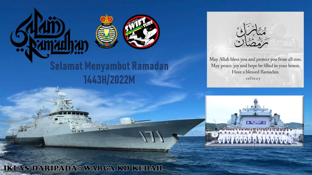 KDKEDAH171's tweet photo. As the crescent moon is sighted and the holy month of Ramadhan begins. May Allah bless us with happiness and grace us with warmth and peace. Happy Ramadan Al-Mubarak. #SwiftAndSure.#The171.
@tldm_rasmi
@MPA_Timur https://t.co/urM8fM9kQP