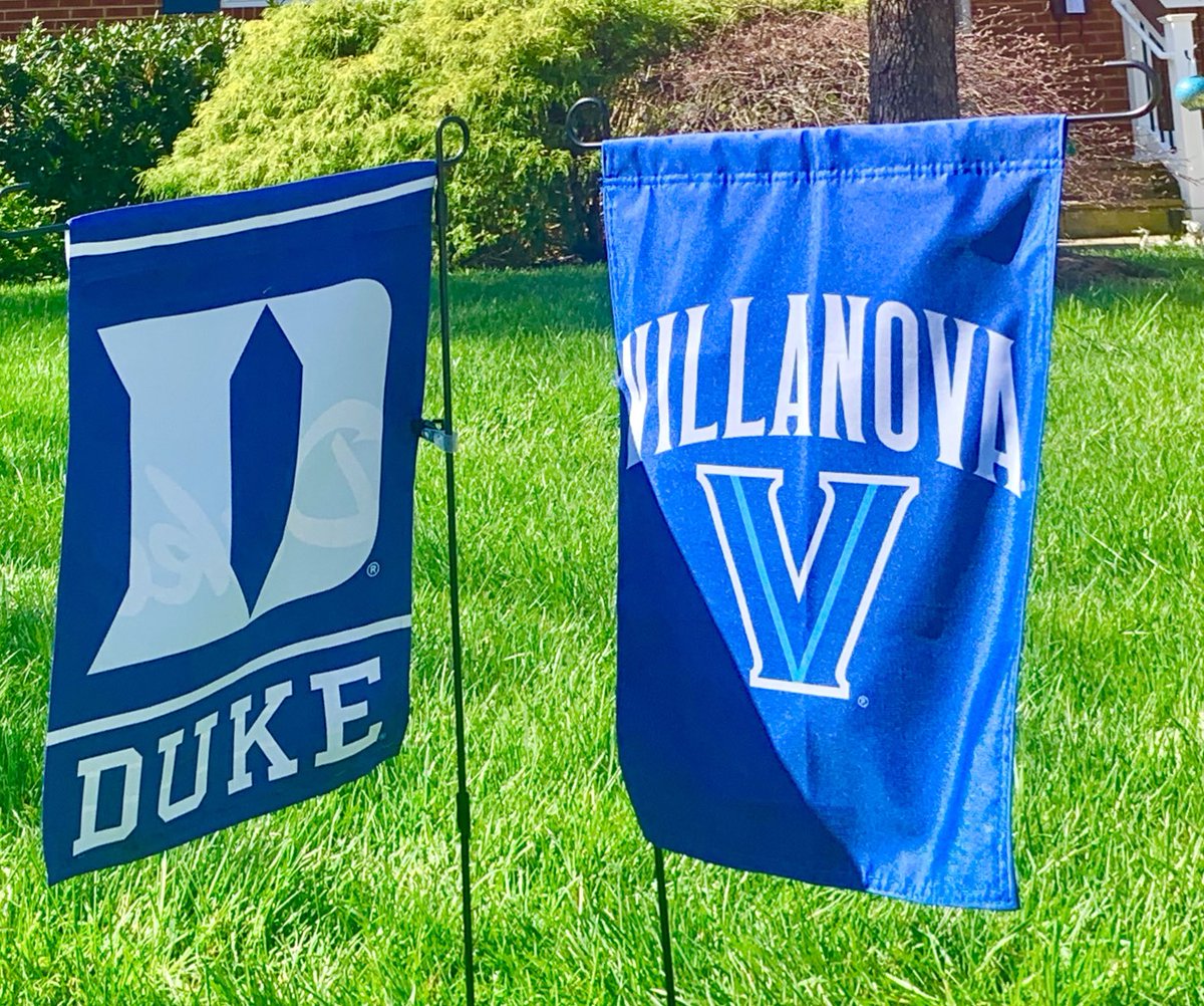 Deep history and love for both ⁦<a href="/DukeMBB/">Duke Men’s Basketball</a>⁩ (alma mater) and ⁦<a href="/VillanovaU/">Villanova University</a>⁩ (alma mater) - Watch both teams all season long, and tonight is the greatest night in college basketball history ever!
