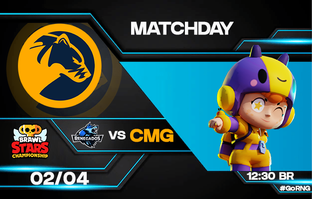 #MatchDay |  <a href="/Brawl_esports/">Brawl Stars Esports</a> 

Hoje voltamos às Monthly Finals contra um adversário difícil, 

👨‍🏫| <a href="/SebasBS_/">Sebastian</a>
👤|  @calllmewhenever
👤|  <a href="/Doritos_BS/">Doritos</a>
👤|  <a href="/JubileuBs/">Caio Cesar</a>

twitch.tv/brunoclash

#GoRNG