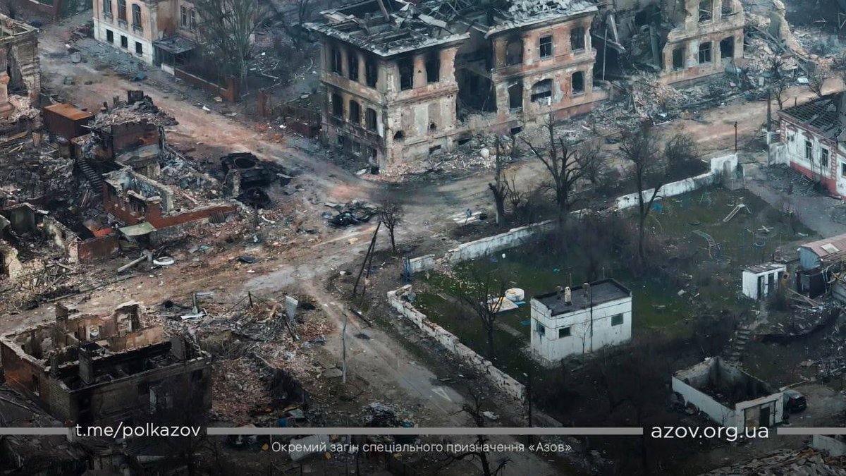 MariaChielini's tweet photo. Mariupol today https://t.co/xcKfDh1WGy