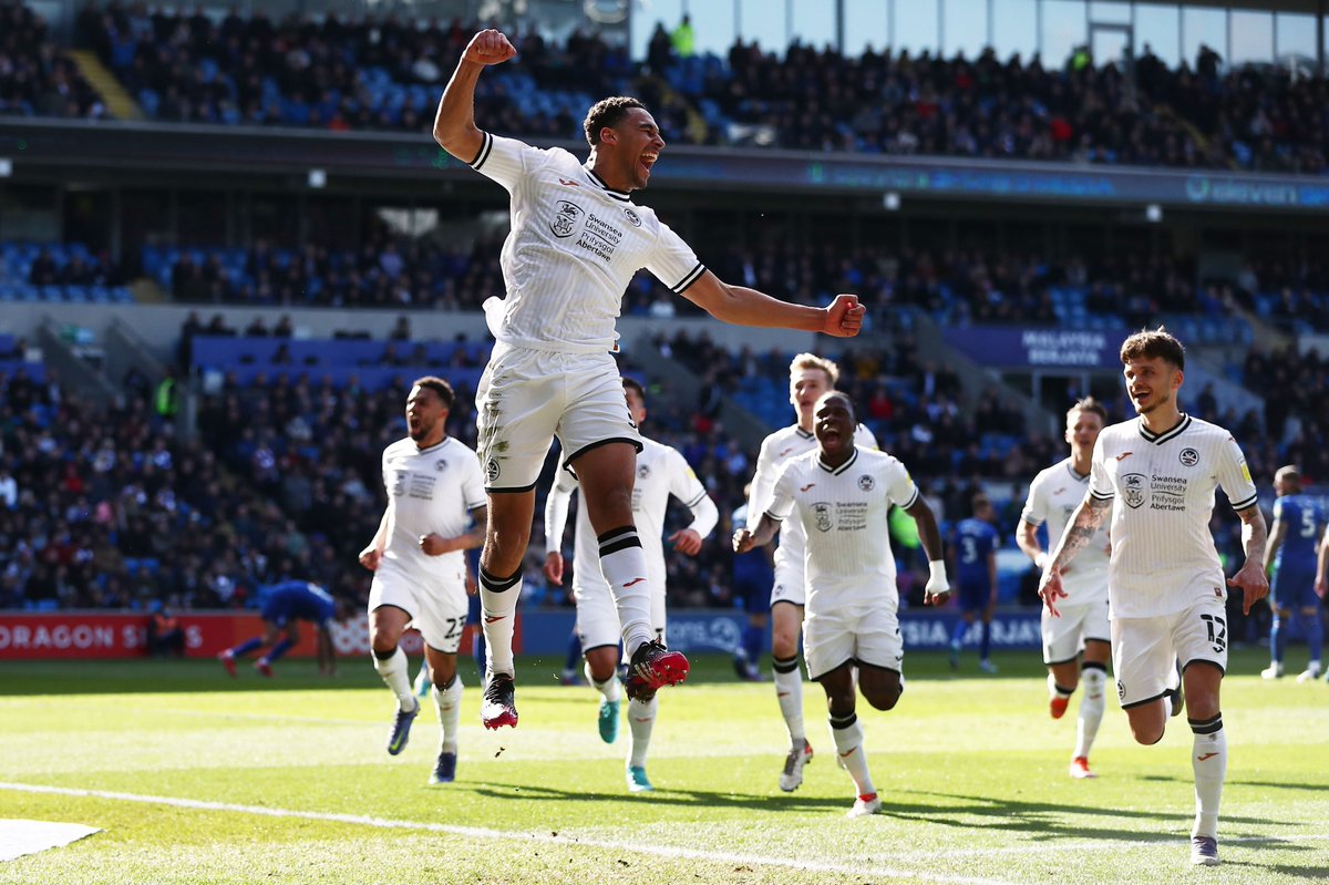 SwansOfficial's tweet photo. Ben Cabango, what a finish 👏 https://t.co/Dlvam0mQEN