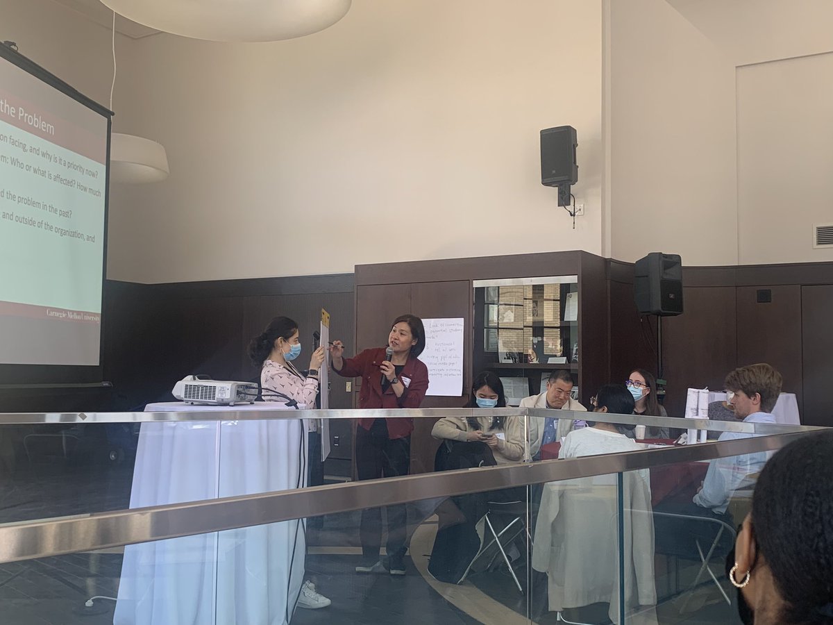 CaasiPitt's tweet photo. @CaasiPitt Founding Director @seralinardi walks us through the problem scoping process for #412Connect at #Scopeathon @GSPIA @Metro21CMU @HeinzCollege #CAASIpitt https://t.co/yzs0RxfjgS