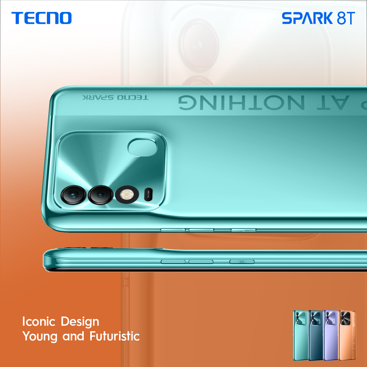 tecnomobile's tweet photo. The stylish and iconic design of #SPARK8T can be your fashion badge.

#TECNO #StopAtNothing #SPARK8T https://t.co/yYkONoKfMa