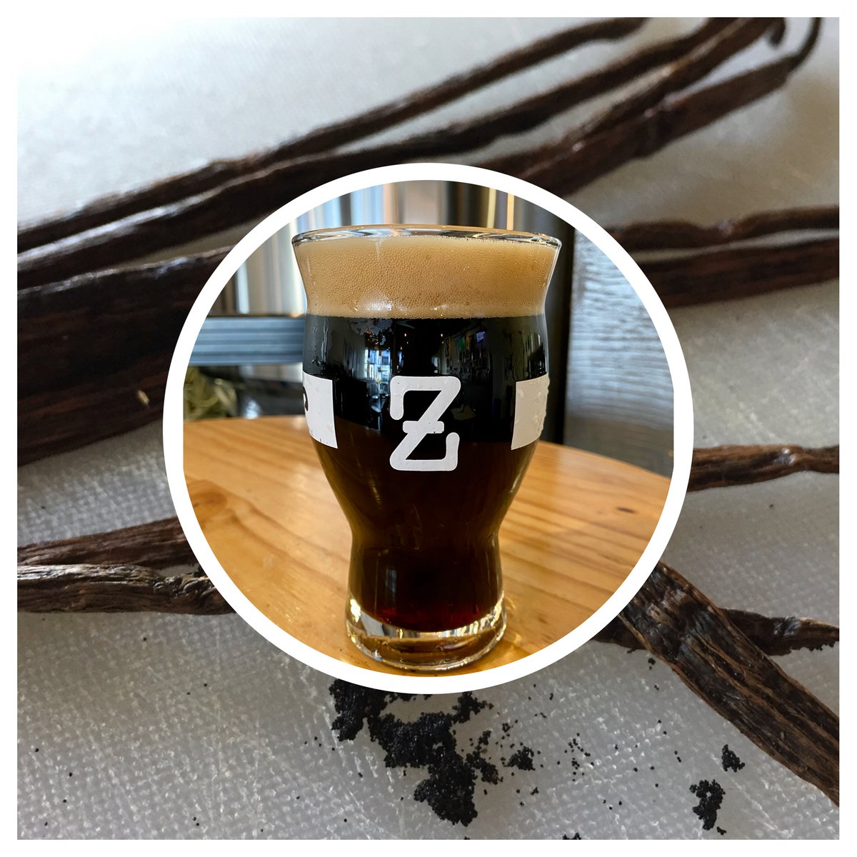 drinkzeds's tweet photo. Zed’s Vanilla Porter is on tap for the first time since 2017! Steeped with 3 pounds of hand-scraped vanilla beans, this beer is a feast for the senses. Try it today! Open Noon-10. #vanillaporter #vanillabeans #backontap #saturdaybeers #njcraftbeer #njbeer #drinklocal #drinkzeds https://t.co/99WNQbC4Hk