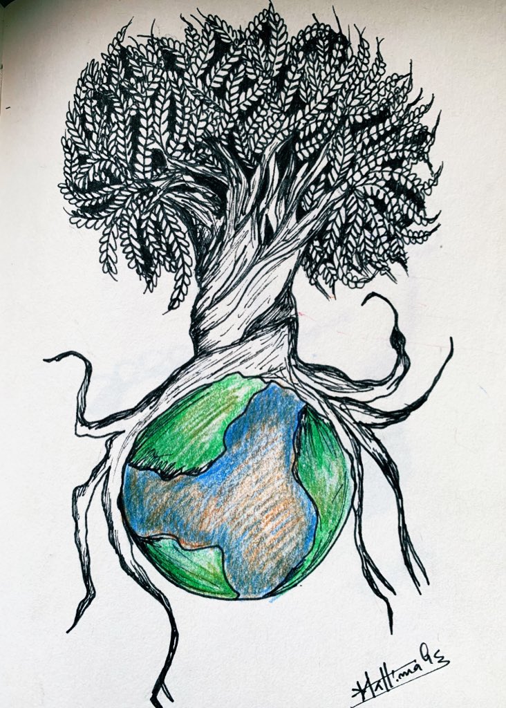 Mahimaa__gs's tweet photo. How can we add colours to our world while making the nature go black and white .. everything we get for free has no value .. it’s our time to add value to nature ! @UNEP @PMOIndia @GretaThunberg @theGEF @the_hindu https://t.co/HKaMjTXceN