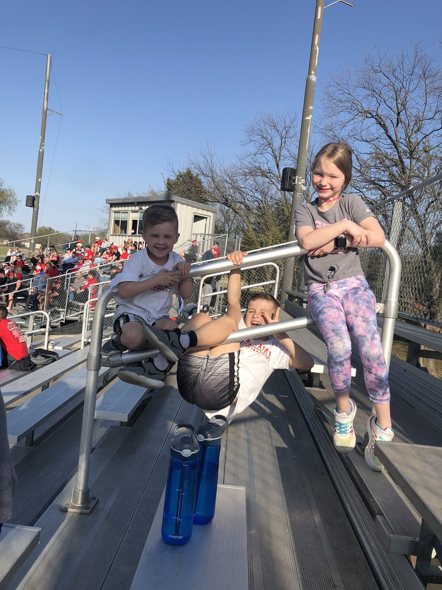 These future marauders had the best time at the <a href="/MarcusBaseball/">Marcus Baseball</a> game watching our awesome 9th graders play! <a href="/ford_house/">Courtney House</a>