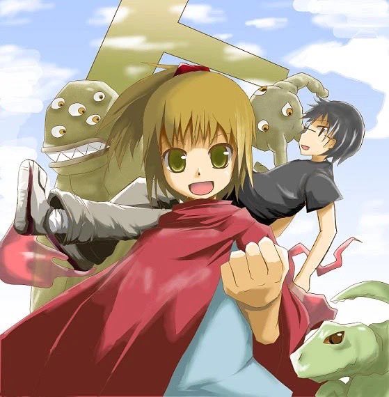 2008年と今年描いた惑星のさみだれ絵比較。夏が楽しみっスね 