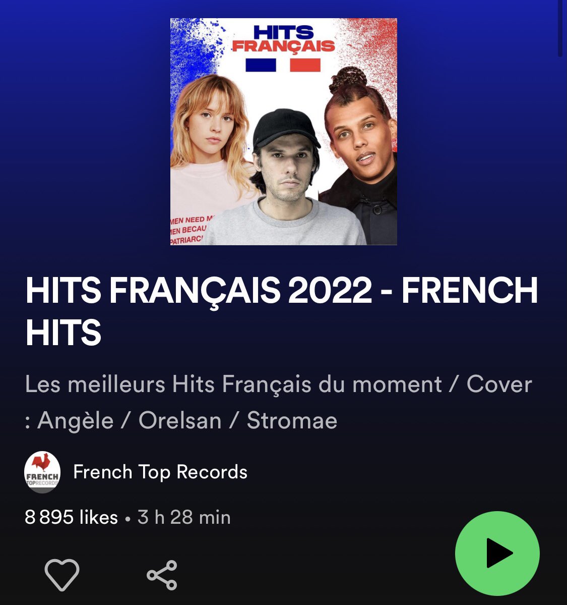 GeneralePery's tweet photo. Énorme merci à French Top Records de nous avoir ajouté à ces #playlists de fous!
« NEW RELEASES 2022 »
« NOUVEAUTÉS FRANCE »
« HITS DU MOMENT 2022 »
« HITS FRANÇAIS 2022 »
Vers l’infini et au delà 🚀⭐️⭐️⭐️⭐️⭐️
Avec @RetropicallsM
#generalepery #enfantaproblemes https://t.co/01N6Wcbp6O