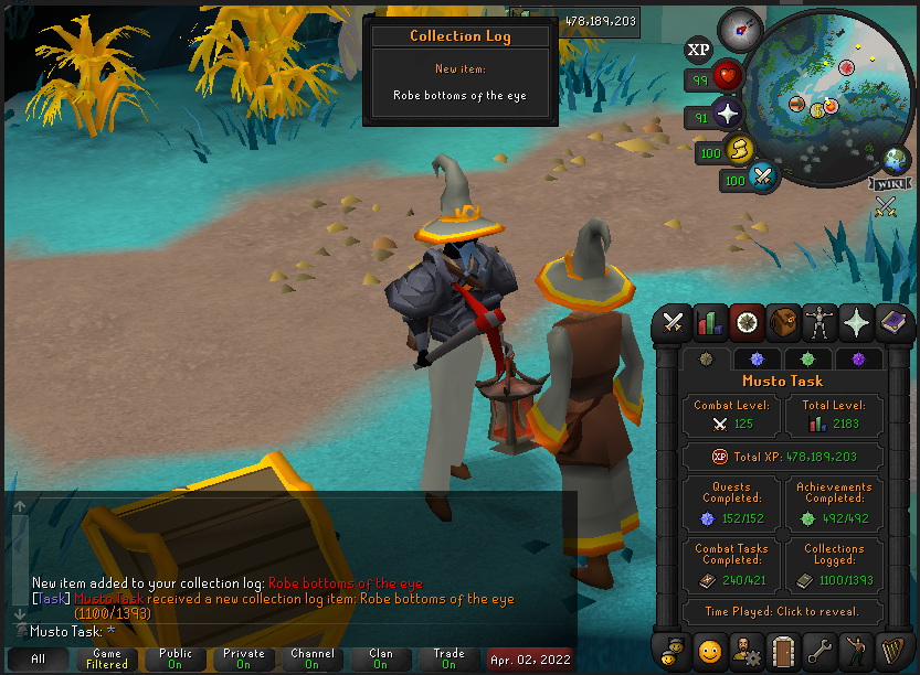 1100 Log slots 🎉