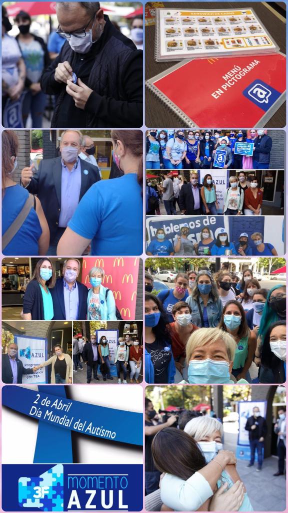 toniolo_marcela's tweet photo. Cuando se trabaja con las mismas convicciones, creyendo que hay mucho por hacer por otros, y que la promoción de Derechos es prioridad...Así surgió #MomentoAzul
#3F
@dievalen
@danielavramos
💙💙💙💙💙
2 De abril, Día Mundial de la Concientización sobre Autismo. https://t.co/Ltzy83h5Qm