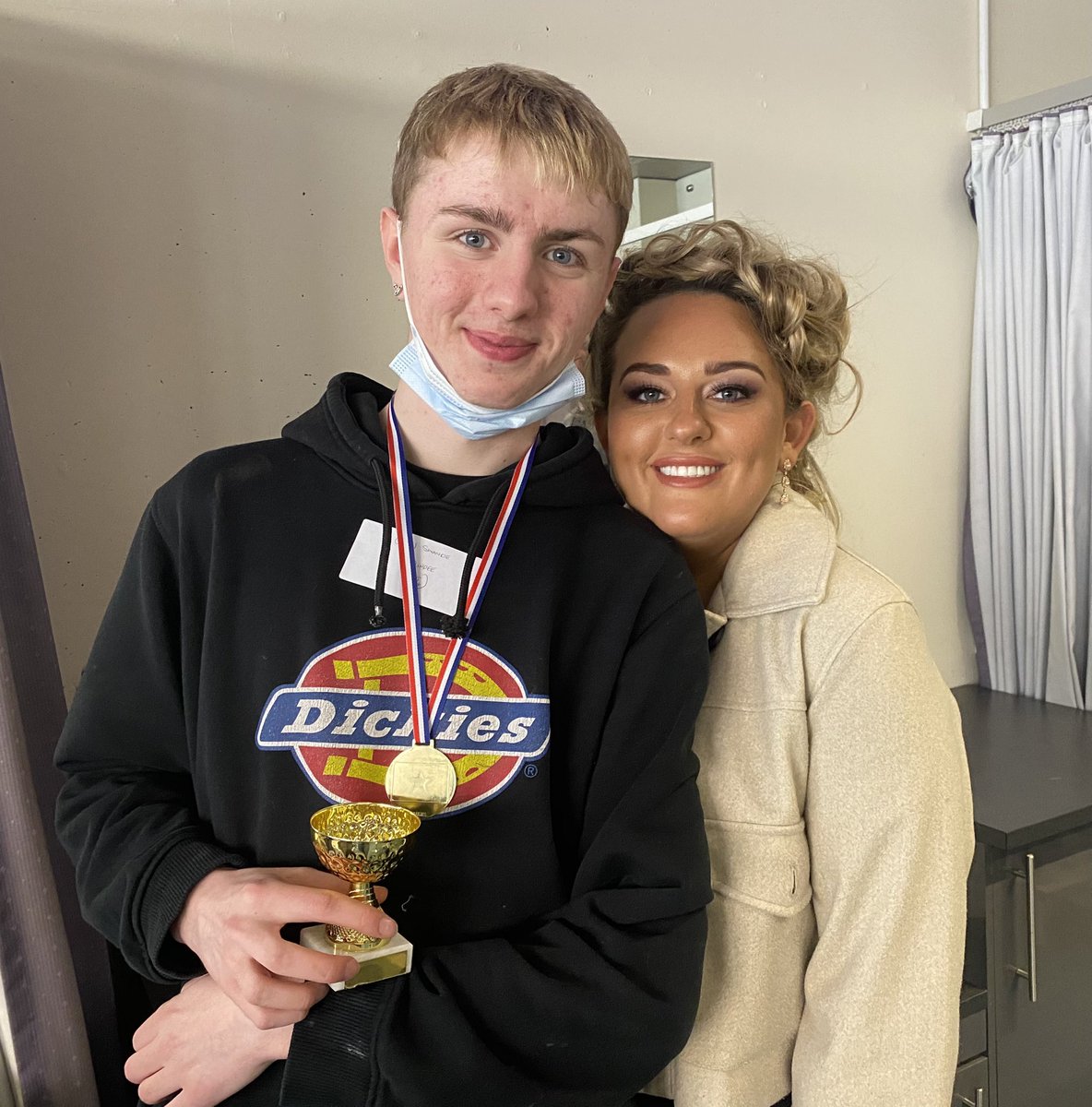 alice_ewen's tweet photo. Fantastic day through in @edinburghcoll at Granton Campus for the AHT competition. We are bringing back 
1st place for prom makeup 
1st place gel nails
2nd place bridal makeup
3rd place barber cut
3rd place ladies blow dry 

So proud of all of our students🥰🥳🙌 @donaldsondeb https://t.co/riApV6CjfP