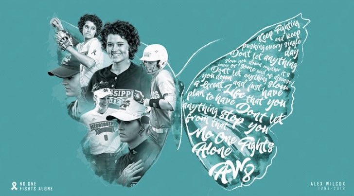 Kinsey_Goelz's tweet image. Special day getting to celebrate an amazing former teammate of mine! So awesome that so many teams are celebrating her this weekend! Miss you everyday Alex!!!💙  #AllForAlex #NoOneFightsAlone