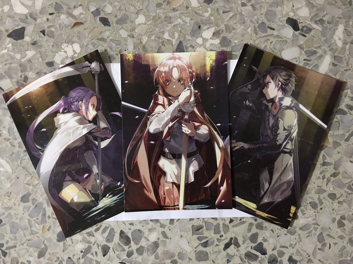 AllCardTheWorld's tweet photo. ของหายาก โปสการ์ด Sword Art Online Progressive Aria of a Starless Night มีทุกตัวละครทุ้ง คิริโตะ ,อาสึนะ หรือ มิโตะ ขายใบละ 200 หรือเหมา 3 ใบ 550 จ้า ราคานี้รวมส่งแล้วนะ
#SAO #SwordArtOnline
#Progressive #SAOTheMovie
#Kirito
#Asuna
#Aincrad
#ตลาดนัดsao #ตลาดนัดอนิเมะ https://t.co/9QkLjcx9B1
