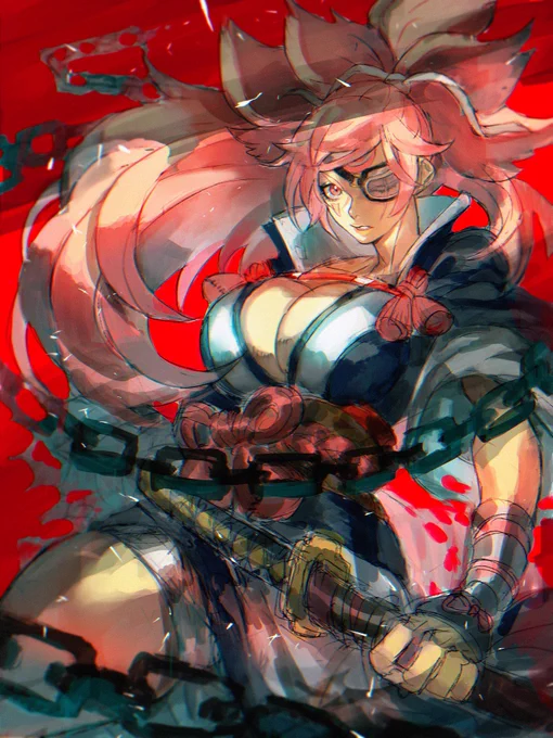 #4月になったのでフォロワーさんに自己紹介しようぜ
ギルティギアの絵を描いてひたすら垂れ流す布教bot絵描き垢ですよろしくね☺️
ギルティギアはいいぞ。 