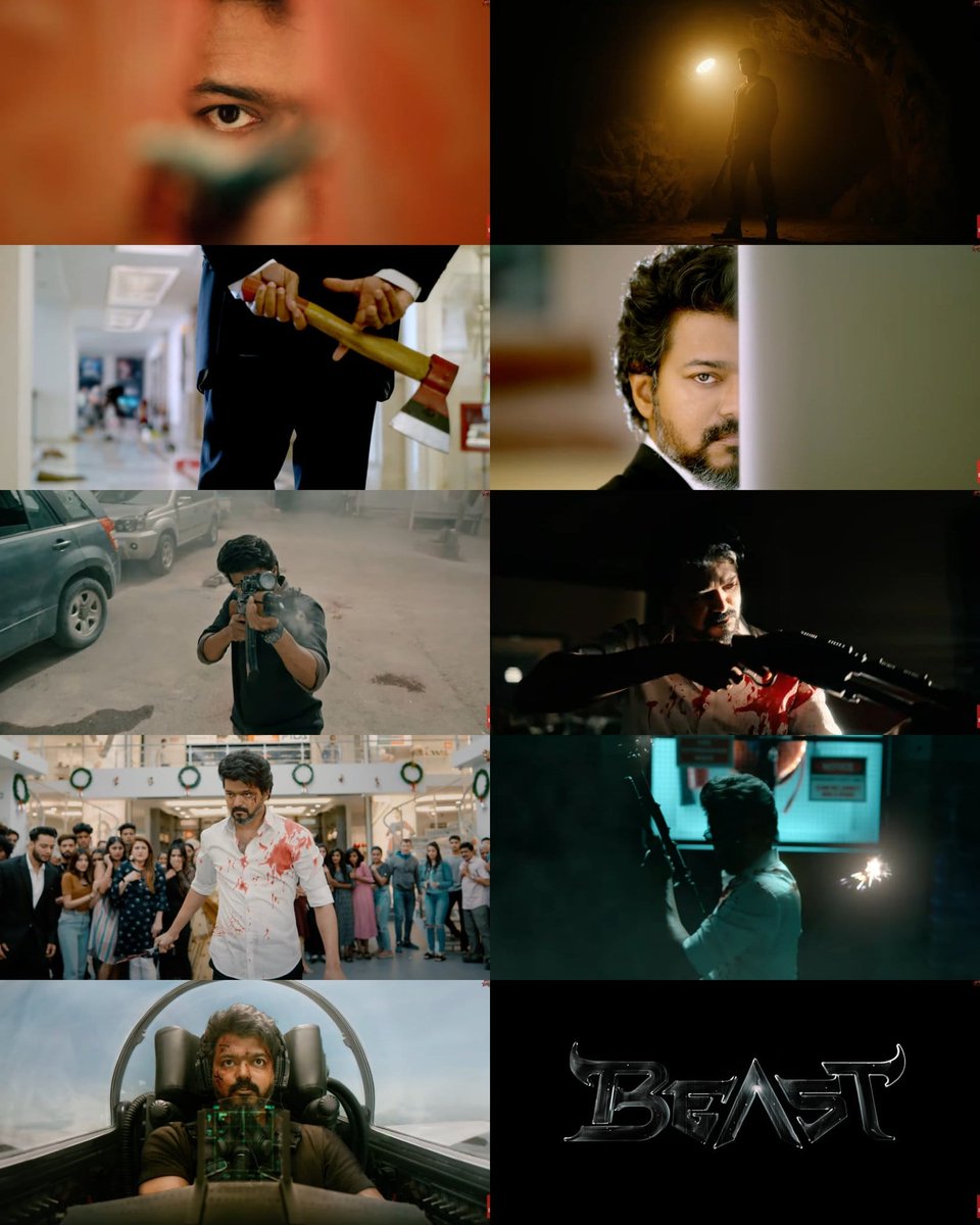 TvMalar's tweet photo. Just now watched #BeastTrailer

It promises an impetuous action-thriller, with adequate elegance and swagger, #ThalapathyVIJAY head towards a final showdown.

#Beast  #BeastModeON https://t.co/JlowXBZ00O