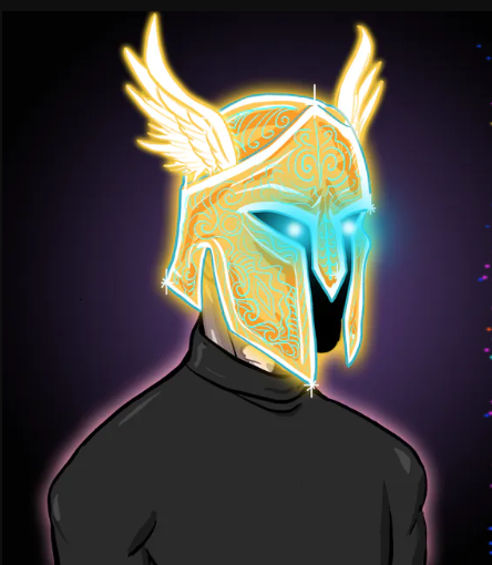 PixelRainbowNFT's tweet photo. We all knew that #DeJobsDylan was special under that helmet, but a part of me didn't want to see his face, as that was the mystique of the Dylans in general. 
But I took the plunge and DeadGodded him anyway because that is #DeWay.  The X-ray skin &amp; rockstar ink: #deathlife = W https://t.co/jpkrqdMaIy