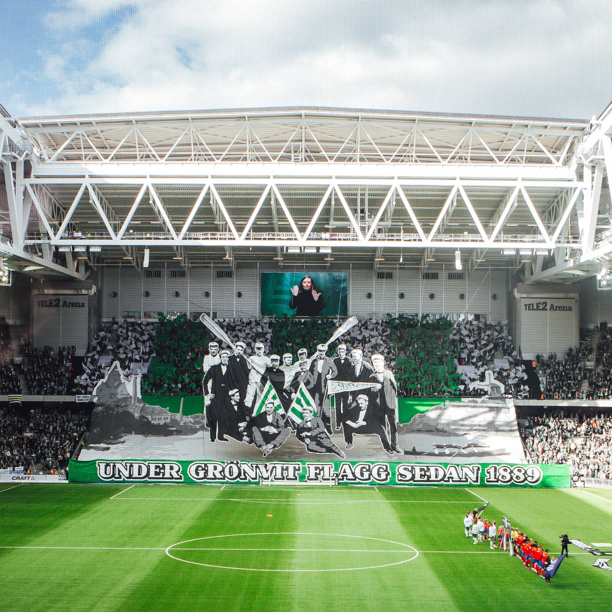 Under grönvit flagg sedan 1889