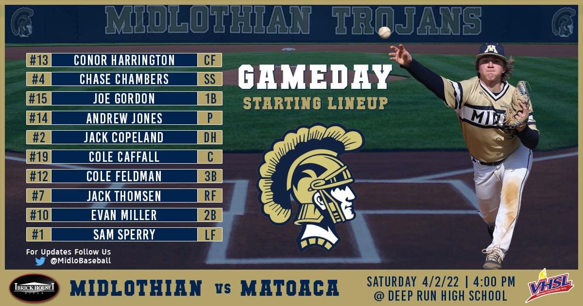 Midlothian Trojans Baseball tweet media