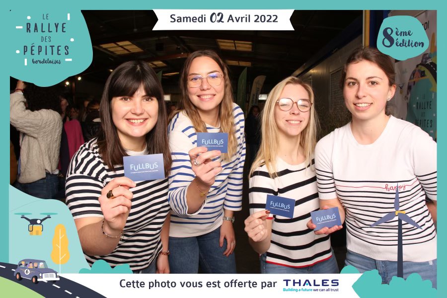 Bdx_Technowest's tweet photo. Une journée riche en rencontres pour l’équipe mixte #FullBus et @Bdx_Technowest aujourd’hui sur l’édition 2022 du Rallye des Pépites 🆒🔆 https://t.co/hZeceCLrM4