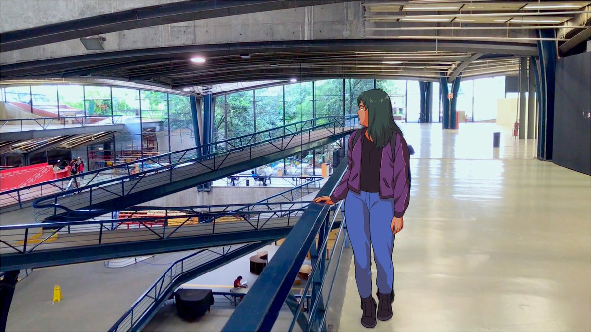 Estamos trabalhando num trailer pro Pivot of Hearts! #visualnovel #IndieGameDev #rotoscope #pivotofhearts #CCSP