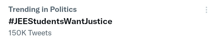 HarshBisaria's tweet photo. It’s 150k tweets 💥guys on #JEEStudentsWantJustice, are you tired or can we cross 200k to wake up the authorities...

How’s the josh!! https://t.co/GvzHpVPPdi