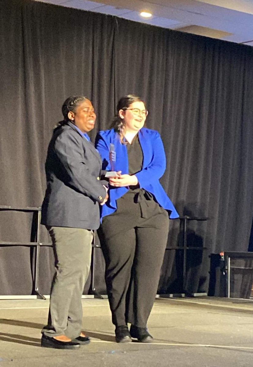 SMMHSEagles's tweet photo. #TNTSA Congrats to SMMHS grad Carson Bock as recipient of the Distinguished Alumni Award at TN Technology Student Assoc conference! Past President of TN TSA, Bock served this past year as a State Officer Coach while attending college at UTK. #SMMHSsoars 
1/3 https://t.co/DebvwB8PDJ