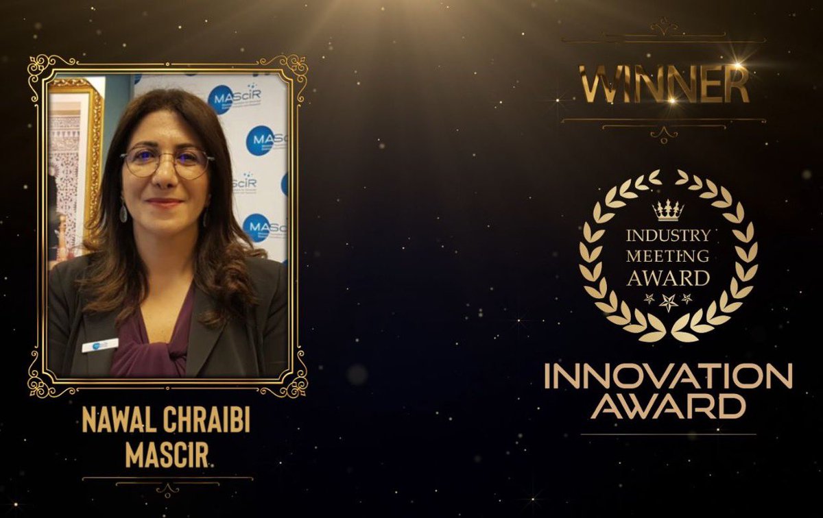 FondationMascir's tweet image. Lors de la 2ème édition des #IndustryMeetingAwards organisés par @Industrie_Mag, #MAScIR a eu le plaisir de recevoir le Prix « 𝗜𝗻𝗻𝗼𝘃𝗮𝘁𝗶𝗼𝗻 𝗔𝘄𝗮𝗿𝗱 », grâce aux résultats exceptionnels affichés dans le domaine de l’innovation au cours des deux dernières années.