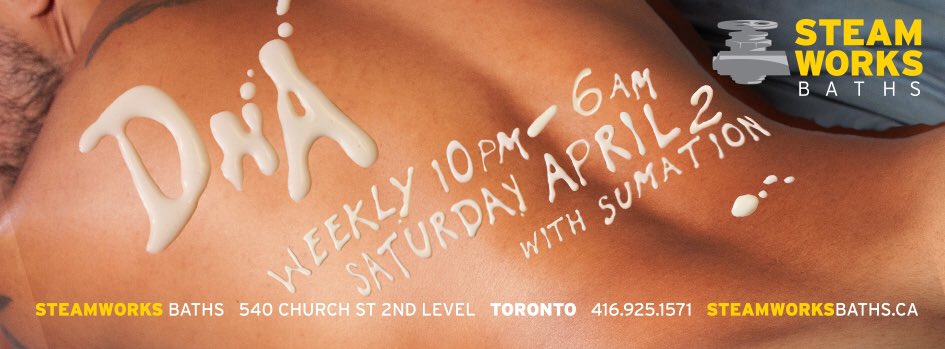 <a href="/DJ_Sumation/">Sum Wong</a> on decks all night at <a href="/SteamworksTO/">Steamworks Toronto</a> DNA Saturday 🎧
Sexy tech house! Sexy times! 💦