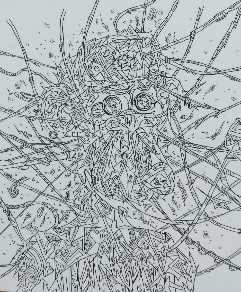 U GUYS! LOOK AT THIS!
I am hand drawn picture #BAYC (BAYC#669) in a hallucinatory state for #TRIPSTERS

Wondering why this fan art came out?
COME HERE discord.gg/tripsters

<a href="/Tripsters/">Tripsters</a> <a href="/JaysonW84/">Jayson W</a> @Eazy_ESR @5MEODMTNFT <a href="/ConstantinCodez/">Codez</a> <a href="/BoredApeYC/">Bored Ape Yacht Club 🍌</a>